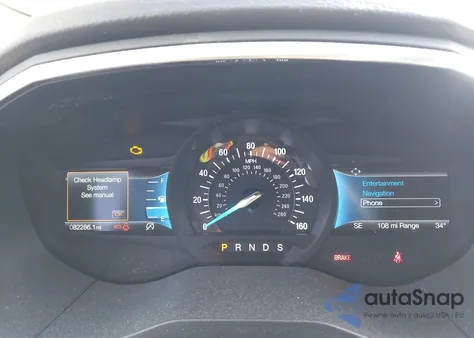 2021 Ford Edge Titanium z USA, uszkodzony, nr VIN 2FMPK4K92MBA08967